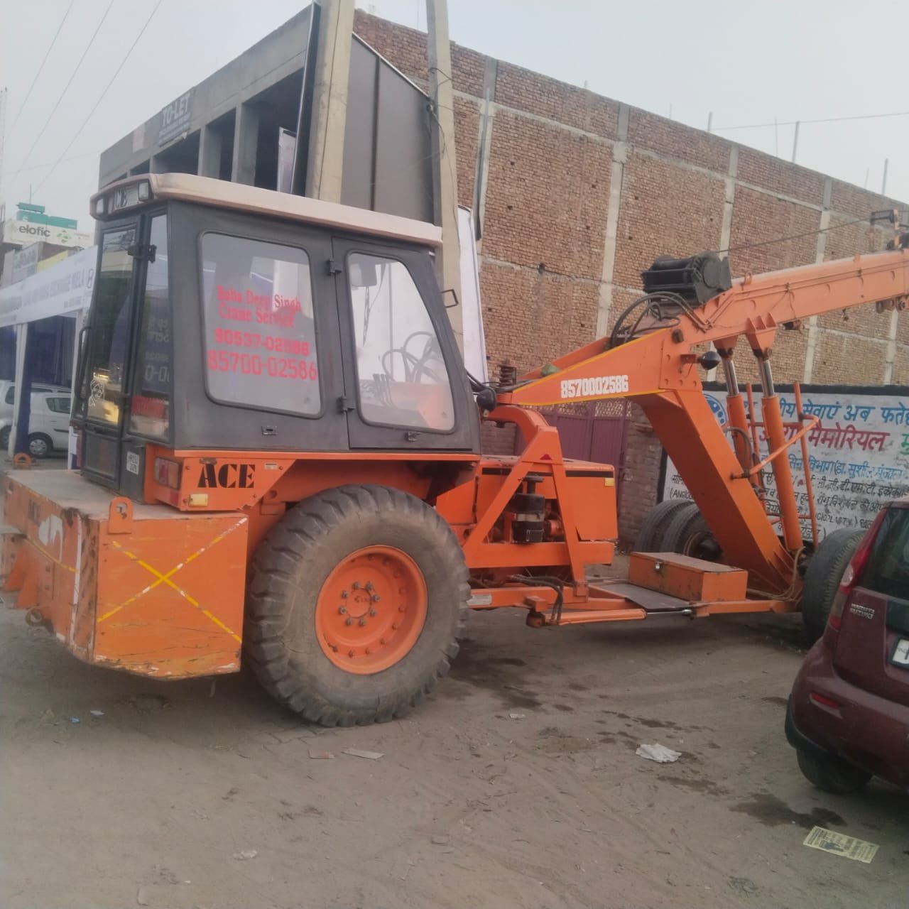 Telescopic crane services